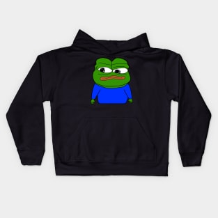 Apu Front Facing Pepe Kids Hoodie